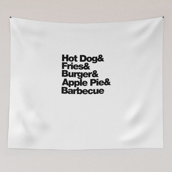 Item preview, Burger& Fries& Hot Dog& Apple Pie& Barbecue designed and sold by studiobrazuka.