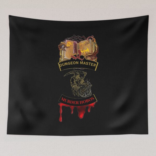 Item preview, Dungeon Master. Murder Hobos. Biker Style Patch  designed and sold by Ferndragons.