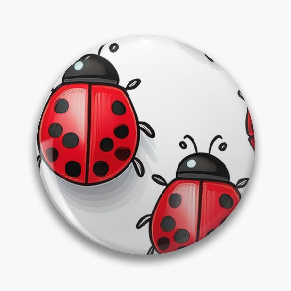 Item preview, Lucky Ladybug Seamless Pattern designed and sold by LianaCreates.