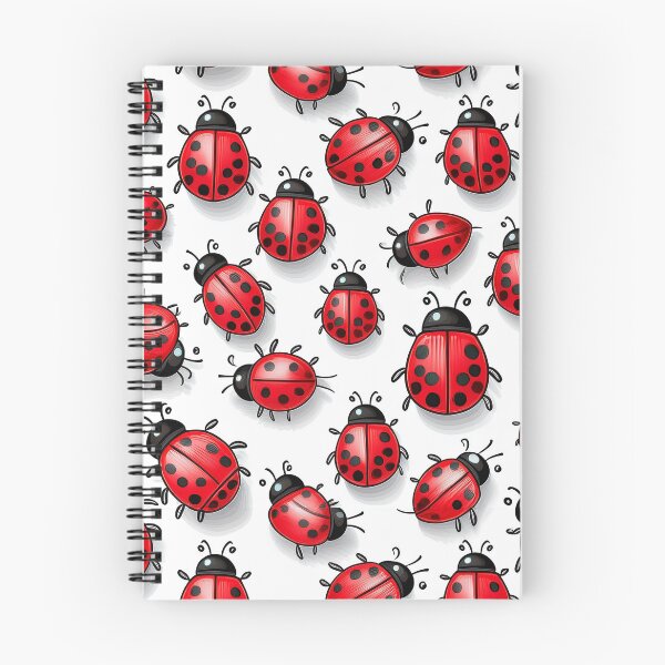 Item preview, Lucky Ladybug Seamless Pattern designed and sold by LianaCreates.