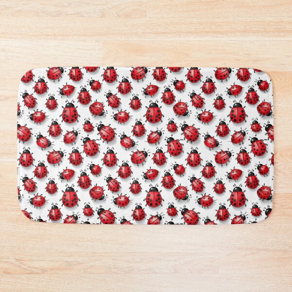 Item preview, Lucky Ladybug Seamless Pattern designed and sold by LianaCreates.