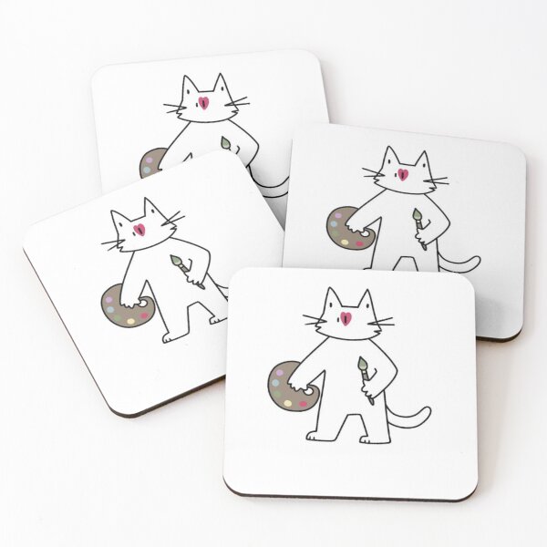 Item preview, painter cat designed and sold by historical_babes.