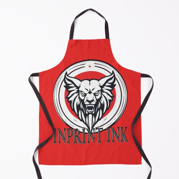 Item preview, INPRINT INK RED WOLF designed and sold by inprintink.