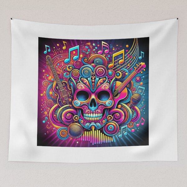 Item preview, Music & skull  designed and sold by DynastyCraft.