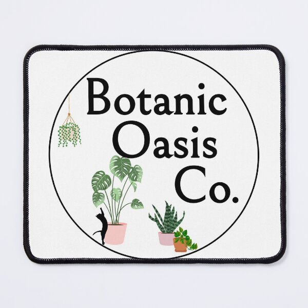 Item preview, Botanic Oasis Co. logo designed and sold by VondasCreations.