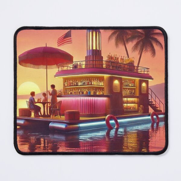 Item preview, Chilling at the pontoon boat designed and sold by deepdrinks.