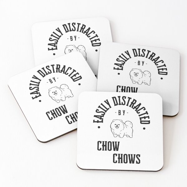 Item preview, Easily Distracted by Chow Chows designed and sold by CuteDesignables.
