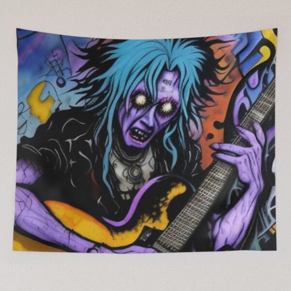 Item preview, Abstract Rocker Graffiti Art designed and sold by TheDarkWardrobe.