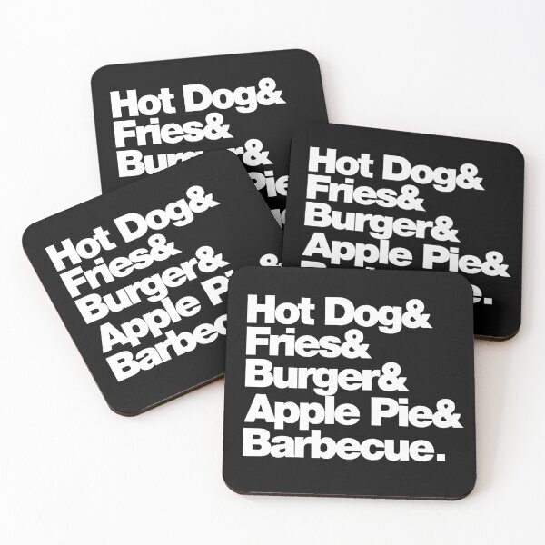 Item preview, Burger& Fries& Hot Dog& Apple Pie& Barbecue. designed and sold by studiobrazuka.