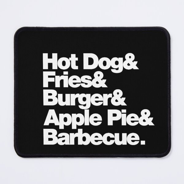 Item preview, Burger& Fries& Hot Dog& Apple Pie& Barbecue. designed and sold by studiobrazuka.