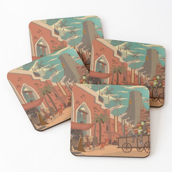 Item preview, Sunlit Fantasy Bazaar – Whimsical Market Adventure designed and sold by Justin Powers.