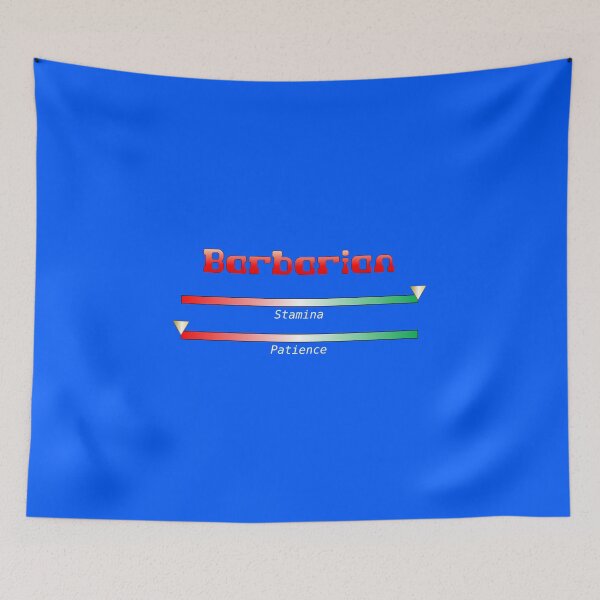 Item preview, Barbarian: long on stamina, short on patience designed and sold by DM-Roundtable.