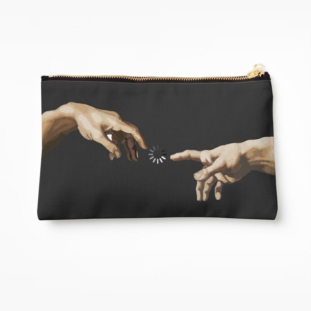 With God All Things Are Possible | Canvas Zipper Pouch