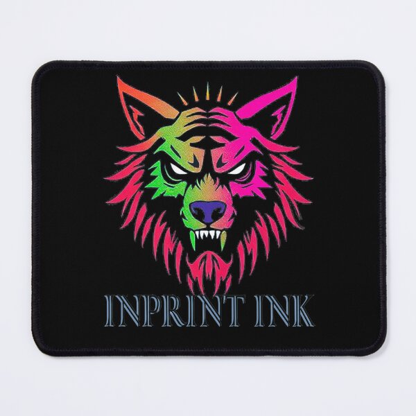 Item preview, inprint ink wolf head designed and sold by inprintink.