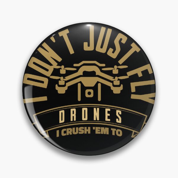 Item preview, I Don’t Just Fly Drones I Crash Them Too Pilot Pun designed and sold by dudelinart.