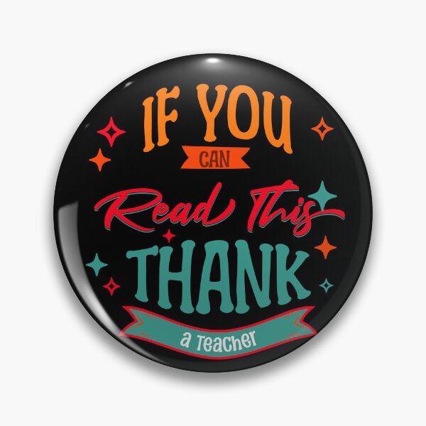 Item preview, If You Can Read This Thank A Teacher designed and sold by dudelinart.
