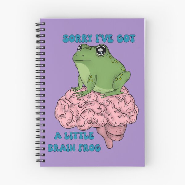 Item preview, Sorry I’ve got a little brain frog  designed and sold by WrensDgtDesigns.