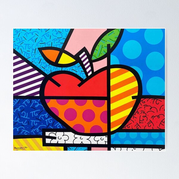 Item preview, Romero Britto - Fruit Apple designed and sold by donnaperryy.