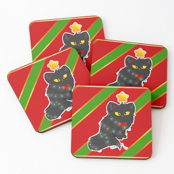 Item preview, Christmas tree cat  designed and sold by Maythedragonlord .