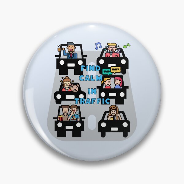 Item preview, Find Calm in Traffic designed and sold by KaysUplifting.
