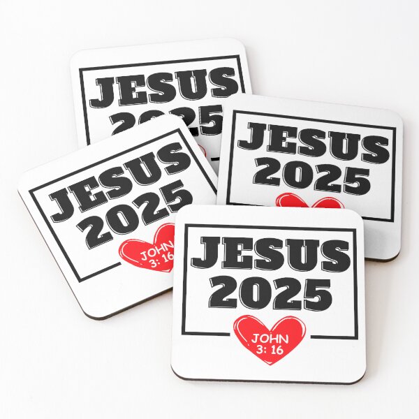 Item preview, JESUS 2025, New Year, Christian Quotes designed and sold by MoriaStore.