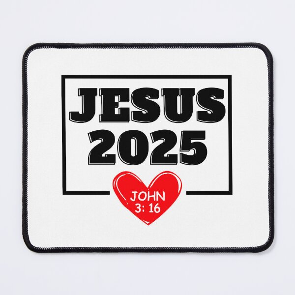 Item preview, JESUS 2025, New Year, Christian Quotes designed and sold by MoriaStore.