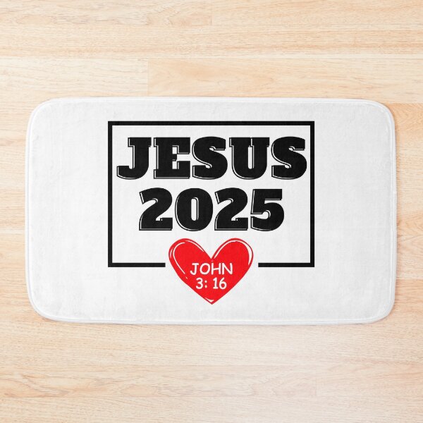 Item preview, JESUS 2025, New Year, Christian Quotes designed and sold by MoriaStore.