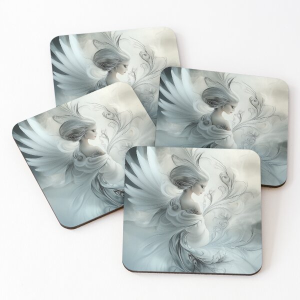 Item preview, Ethereal Grace: Angelic Wings in Motion. designed and sold by TahliaNewland.