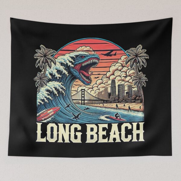 Item preview, Long Beach, California USA designed and sold by Myra365Art.