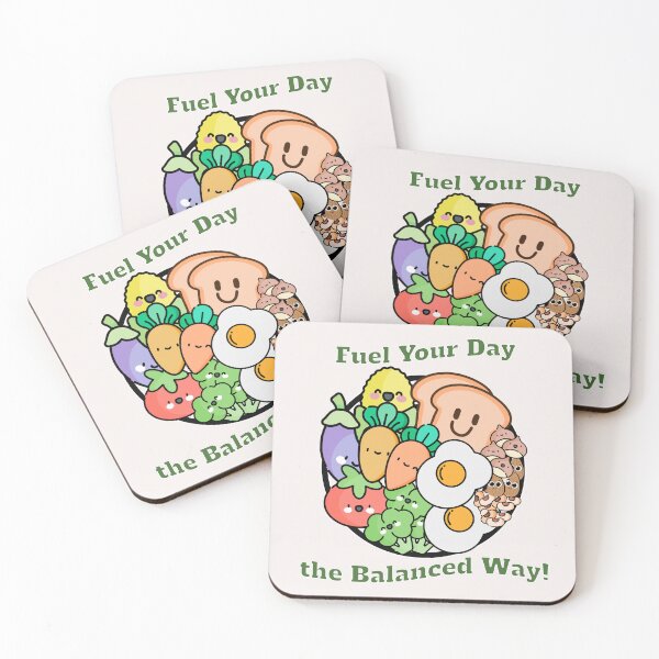 Item preview, Fuel Your Day the Balanced Way-Healthy Eating Plate designed and sold by KaysUplifting.