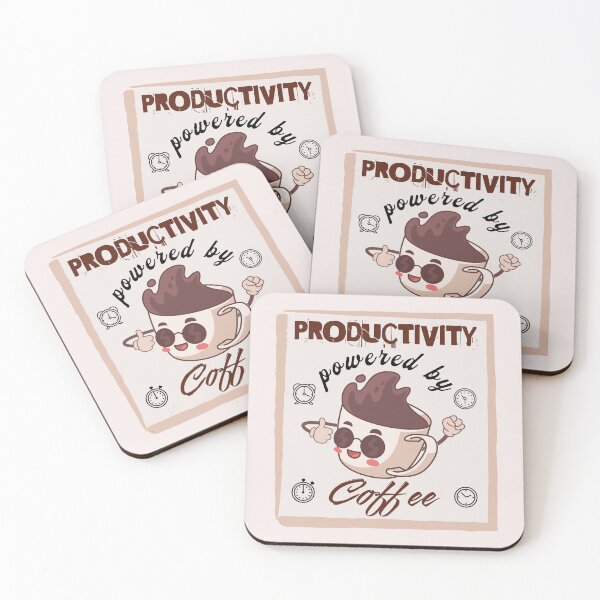 Item preview, Productivity Powered By Coffee designed and sold by KaysUplifting.