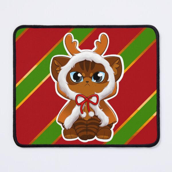 Item preview, Grumpy cat in deer costume designed and sold by Maythedragonlord .