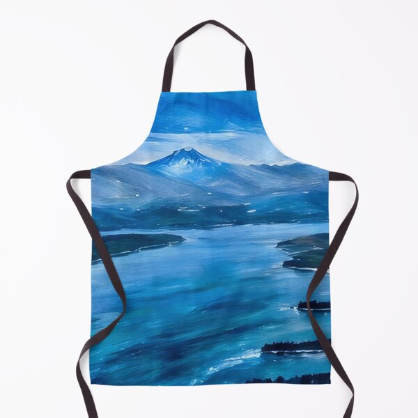 Aperçu de l'œuvre Mont Rainier sur Puget Sound (Pastel) créée et vendue par flyscenicair.