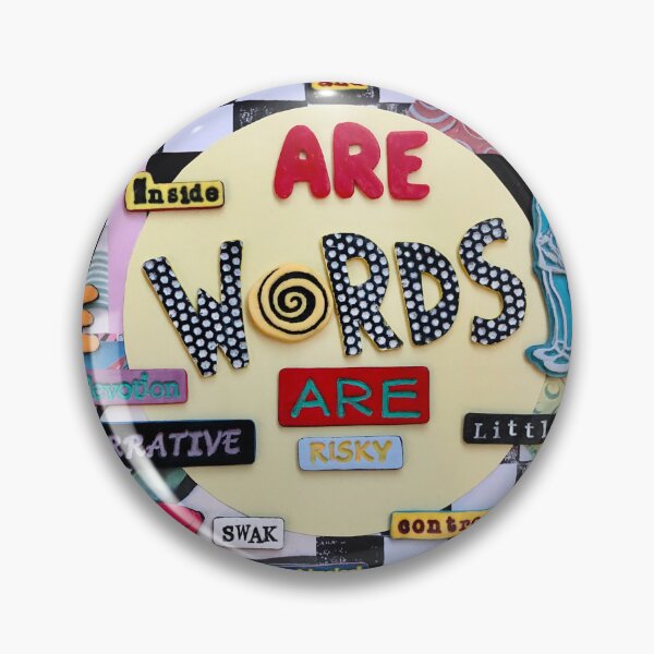 Item preview, Words Are Risky designed and sold by prunellaparsnip.