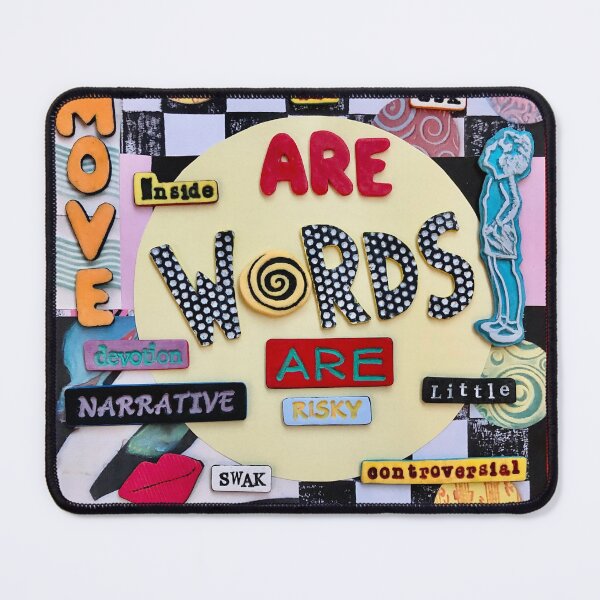 Item preview, Words Are Risky designed and sold by prunellaparsnip.