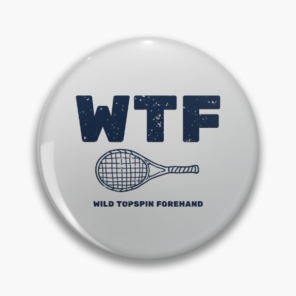 Item preview, WTF Wild Topspin Forehand Tennis T-shirt designed and sold by Trixtee.