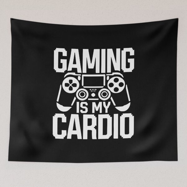 Item preview, Gaming Is My Cardio - Funny Gamer Humor designed and sold by chantastical.