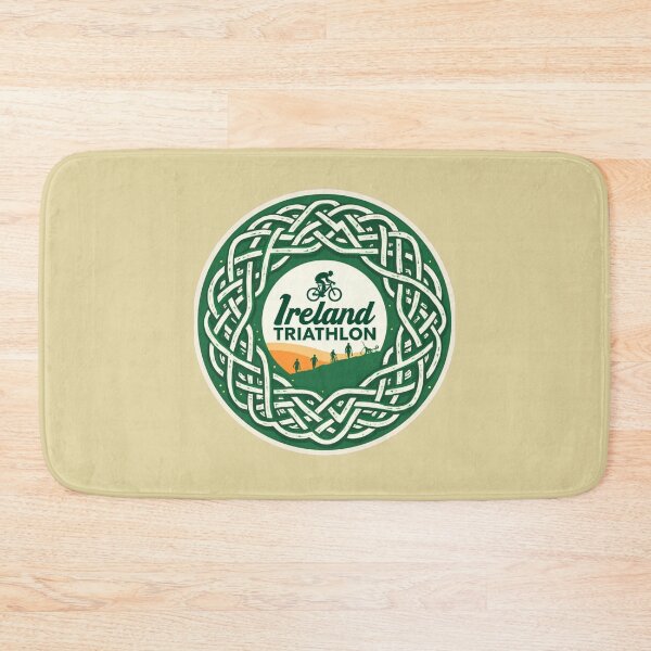 Item preview, Ireland Triathlon – Swim, Bike, Run with Irish Pride" designed and sold by Triathlongram.