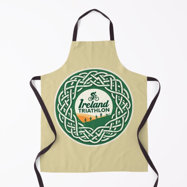 Item preview, Ireland Triathlon – Swim, Bike, Run with Irish Pride" designed and sold by Triathlongram.