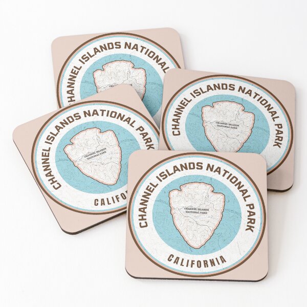 Item preview, Souvenir Map - Channel Islands National Park designed and sold by Willz Designz.