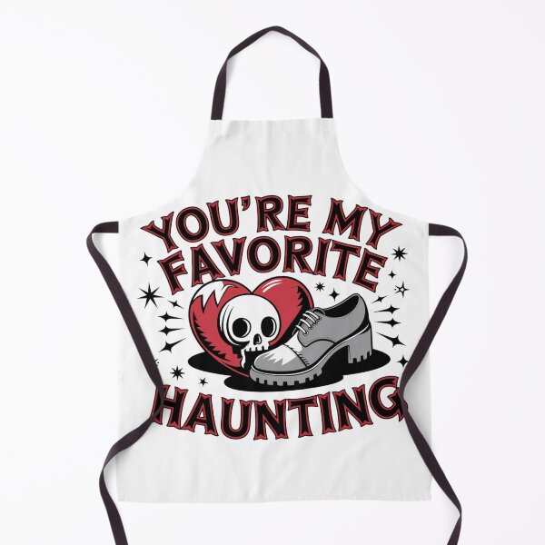 Item preview, You're My Favorite Haunting Big Shoe Design - Goth Valentines Design designed and sold by Peter Stawicki.