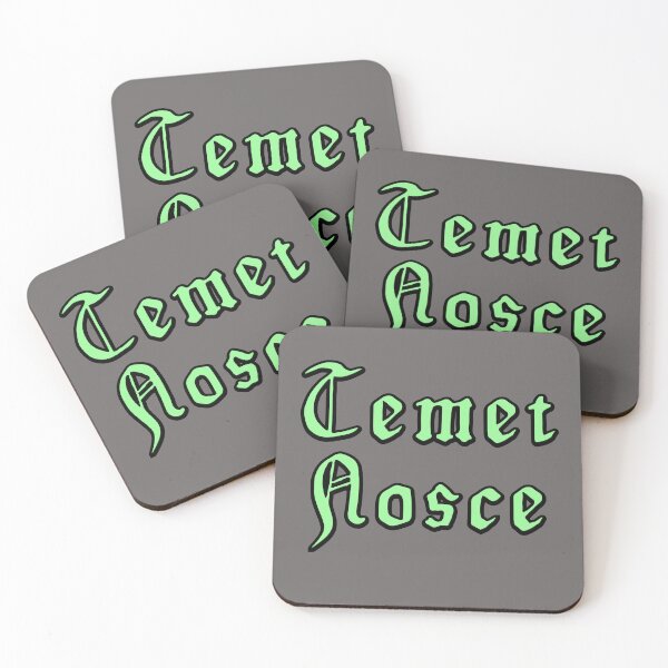 Item preview, Temet Nosce To Know Thyself - Mint & Black Outline - Latin Mindfulness Self-Awareness designed and sold by LGbubble.