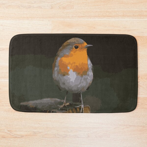 Item preview, Robin perched on a Fence designed and sold by Lyonyx.