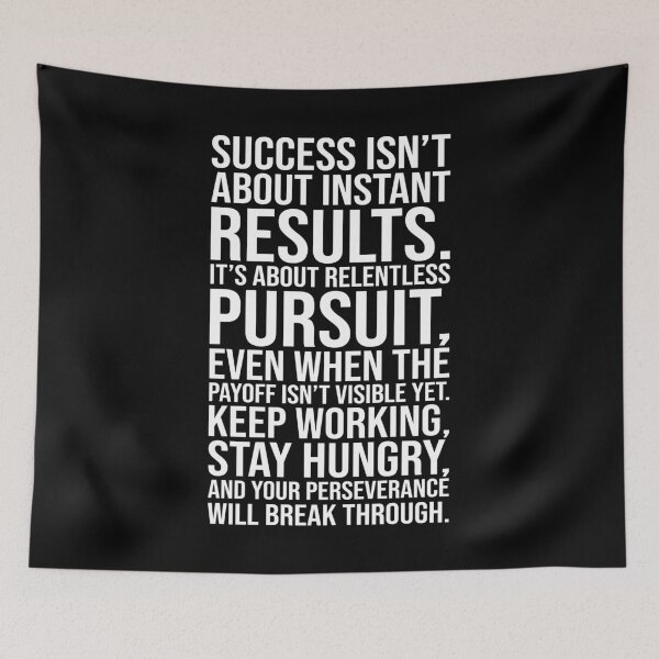 Item preview, Relentless Pursuit - Success Motivational designed and sold by chantastical.
