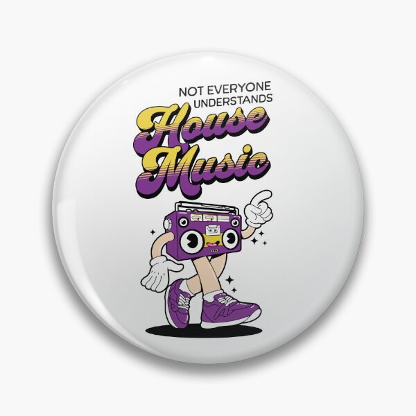 Item preview, HOUSE MUSIC  - Not Everyone Boombox (Black/purple)  designed and sold by Discothreadz.