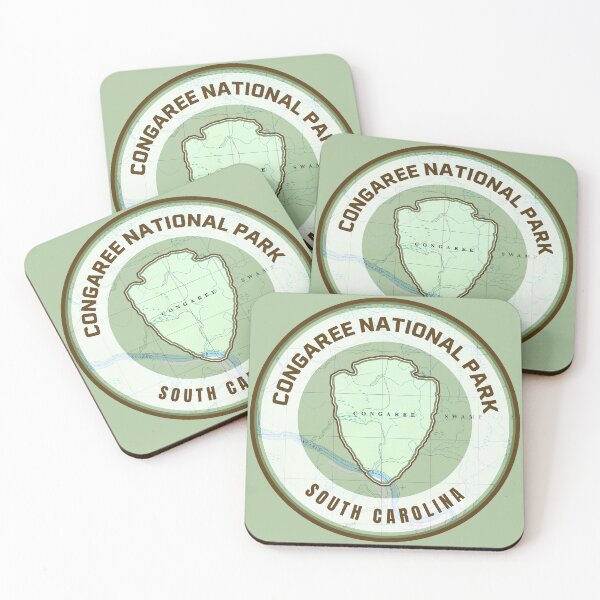 Item preview, Souvenir Map - Congaree National Park designed and sold by Willz Designz.