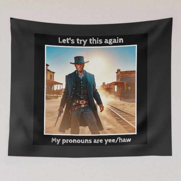 Item preview, How the West was Woke designed and sold by Sanctum Icons.
