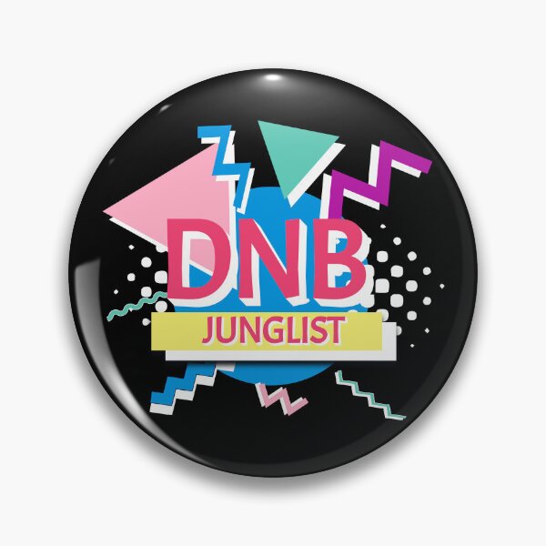 Artikelvorschau, DNB – 90er Junglist (Weiß) entworfen und verkauft von Discothreadz.