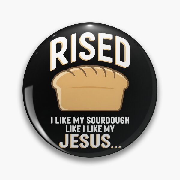 Item preview, Rised Bread and Jesus Christian Humor Design designed and sold by Karsten Stier.