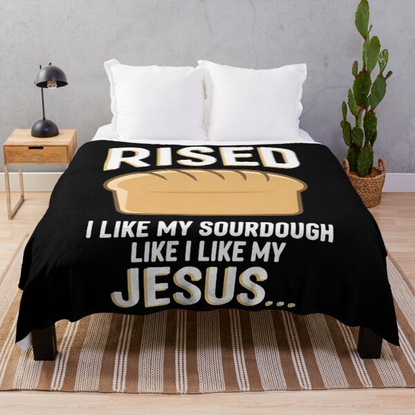 Item preview, Rised Bread and Jesus Christian Humor Design designed and sold by Karsten Stier.